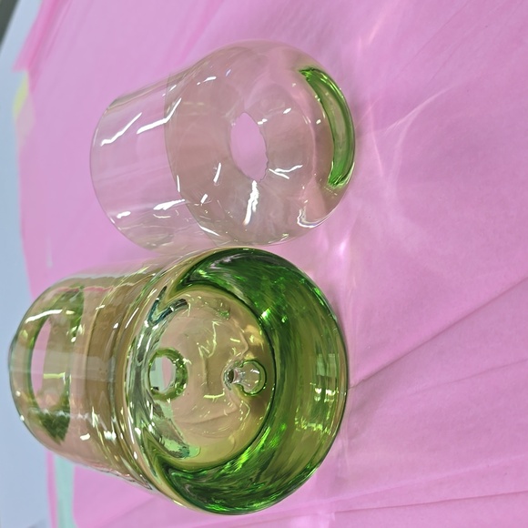 Krosno Poland Green Glass Carafe - Picture 5 of 5